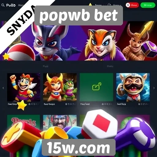 Exploração dos jogos disponíveis em popwb bet